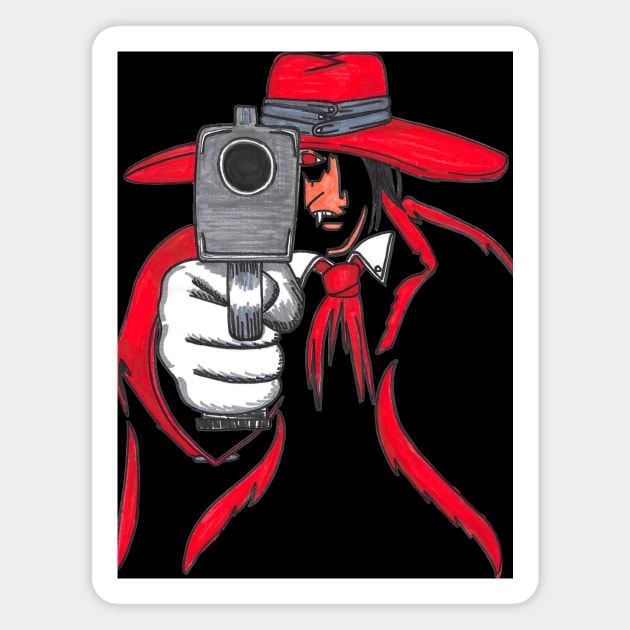 Helsing Alucard Shooting Magnet by Joseph Baker